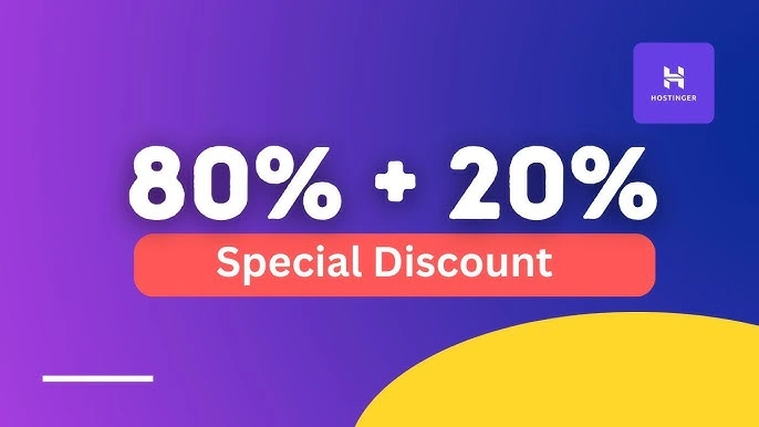 hostinger coupon for domain hosting extra 20 discount