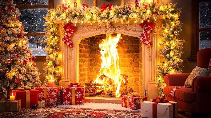 The Fireplace That Listened A Heartwarming Christmas Memory