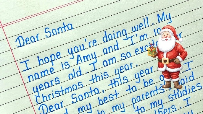 A Letter To Santa From The Future Bridging Hope Across Time